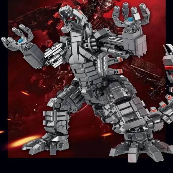 Dinosaur Monster Mecha MOC Building Bricks 1446PCS Ideas Model Set Home Decor Kids Gift For Christmas Birthdays Celebrations